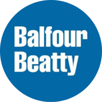 Balfour Beatty logo impact with Sideways 6