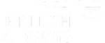 British Airways logo white