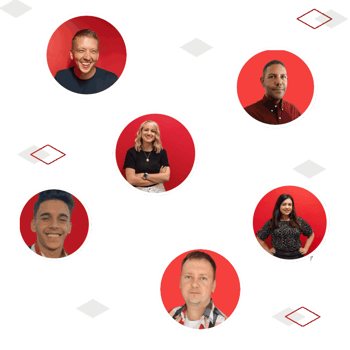 Headshots of the Customer Success and Services teams